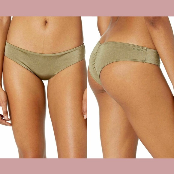 NEW Billabong [ Large ]‎ Sol Searcher Hawaii Lo Bikini Bottom in Sage - Picture 1 of 12